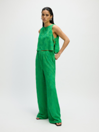 Refined Department wide leg pant MARA | Green