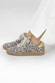 DWRS Label POONA leopard - sneakers | Sand / Butter Yellow