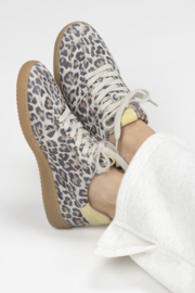 DWRS Label POONA leopard - sneakers | Sand / Butter Yellow