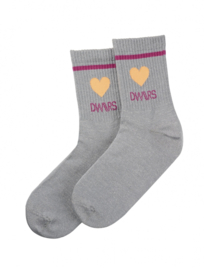 LYLA SOCKS GLITTER - Sokken | Silver