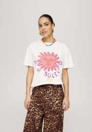 Harper & Yve t-shirt LESOLEIL | Ecru