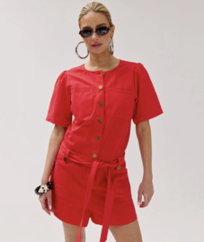 Harper & Yve playsuit YAEL | High risk red