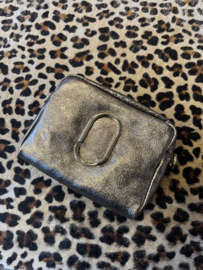 Jacine bag metallic brons