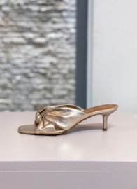 DWRS Label - Palermo Sandalette Metallic Champagne