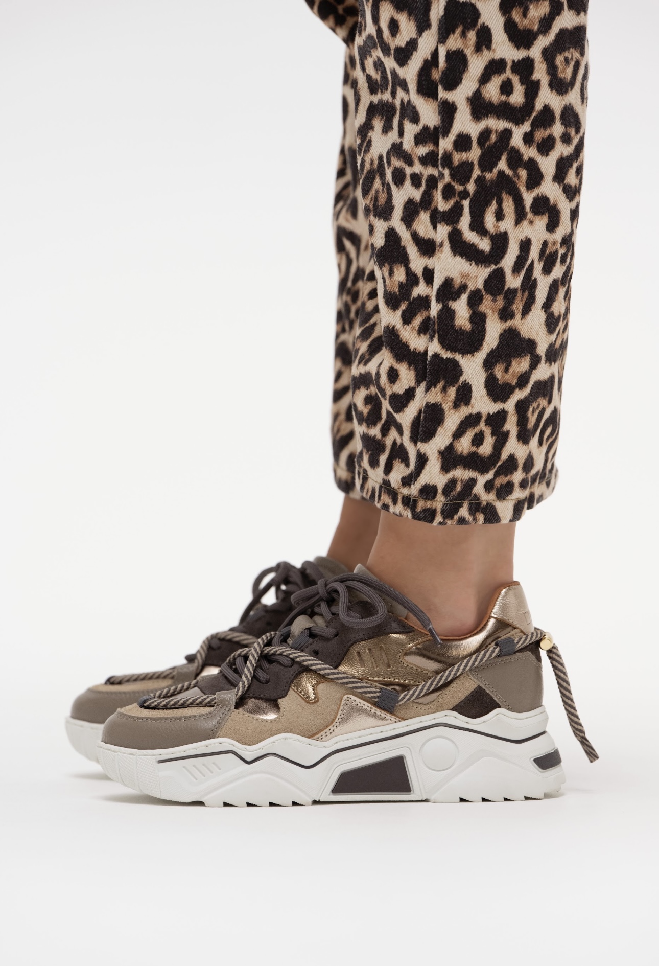 DWRS Label JUPITER metallic - Sneakers | Elefante / Smoke