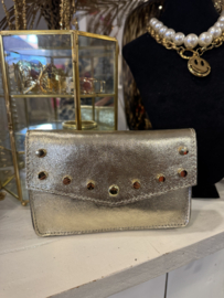 Laura bag metallic goud