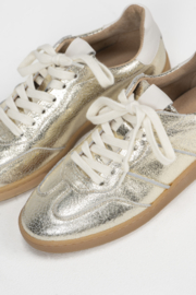 DWRS Label POONA crackled - sneakers | Champagne / Off white