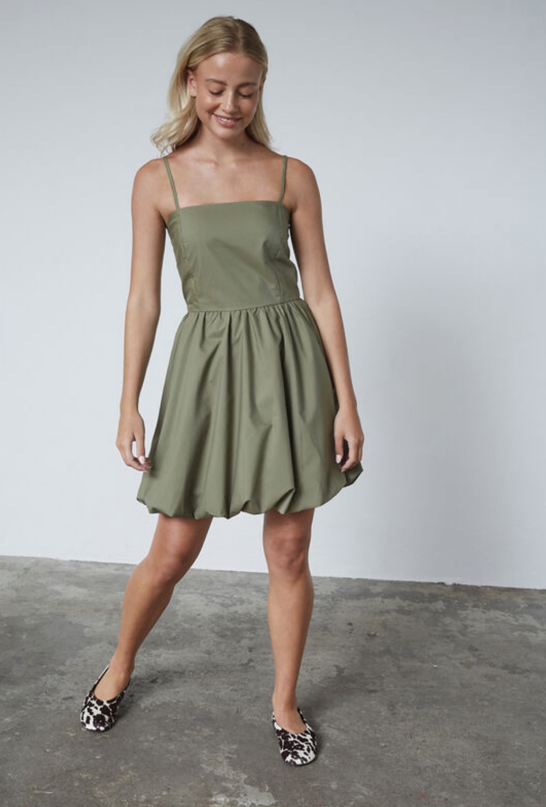 SistersPoint jurk Gaiva | Khaki