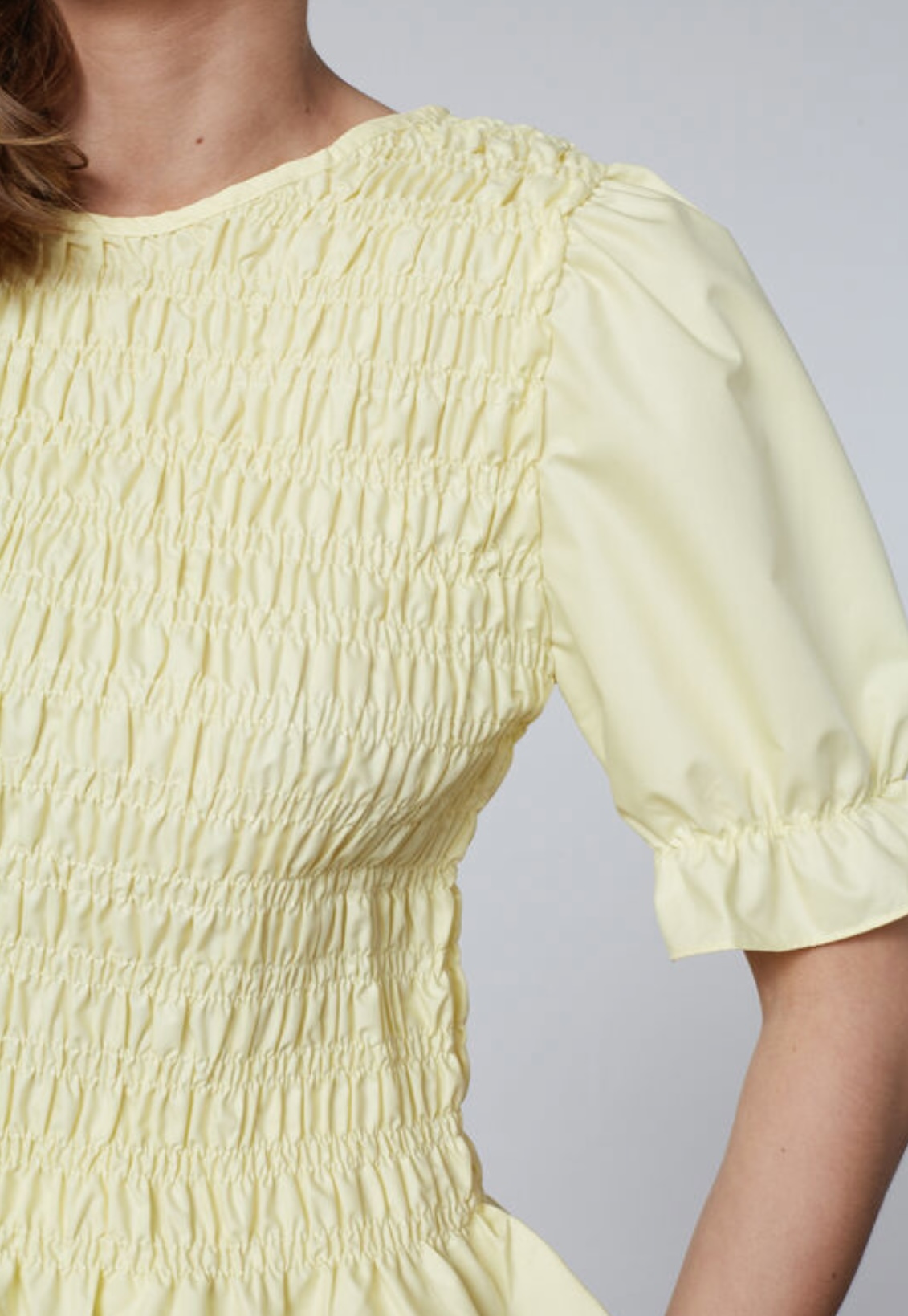SistersPoint blouse NIX light yellow