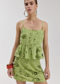 Harper & Yve top DAY | Green sequin