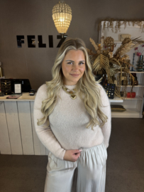 Livie top light beige
