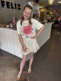Harper & Yve SHEILA skirt | Ecru
