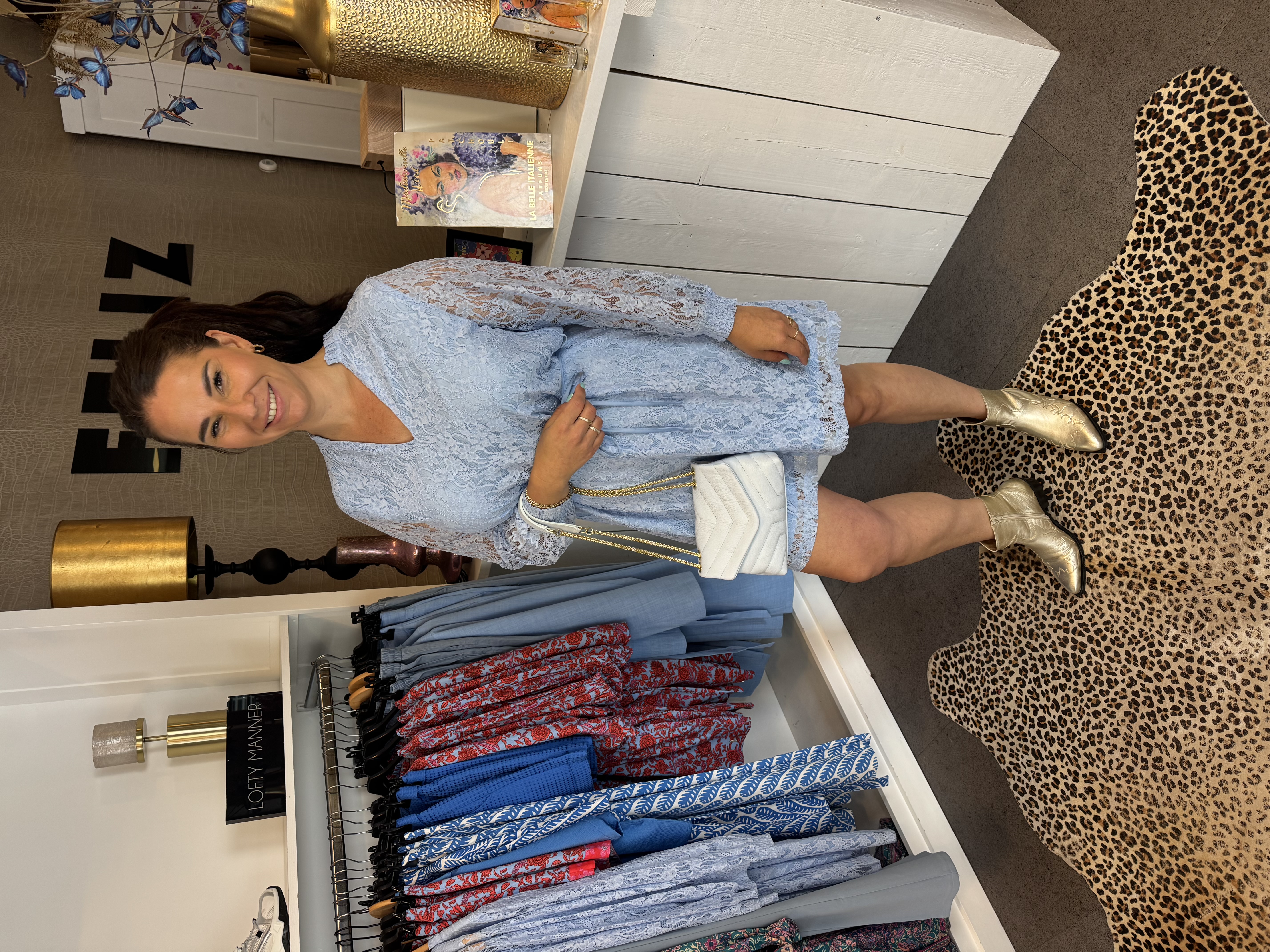 SistersPoint jurk Gilis | Light blue