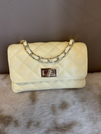 Audrey bag small butter yellow