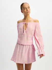 Refined Department off shoulder dress CELIA | Soft Pink