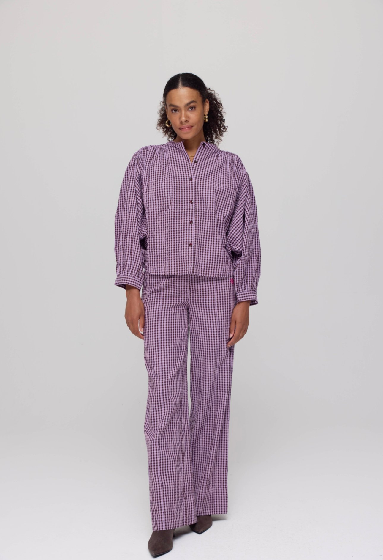 Harper & Yve blouse Felix | Check lila love