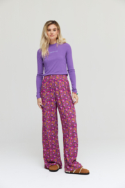 Harper & Yve broek Alexis | Flower purple