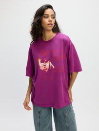 Refined Department t-shirt MAGGY | Purple