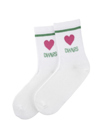 LYLA SOCKS - Sokken | White / Green