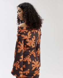 Harper & Yve longsleeve JESSE | Wild Flower orange