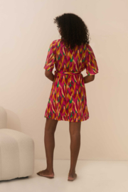 Lofty Manner jurk Loa | Multi color print
