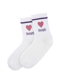 LYLA SOCKS GLITTER - Sokken | White / Purple