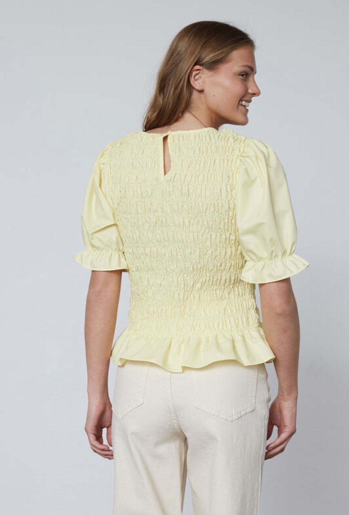 SistersPoint blouse NIX light yellow