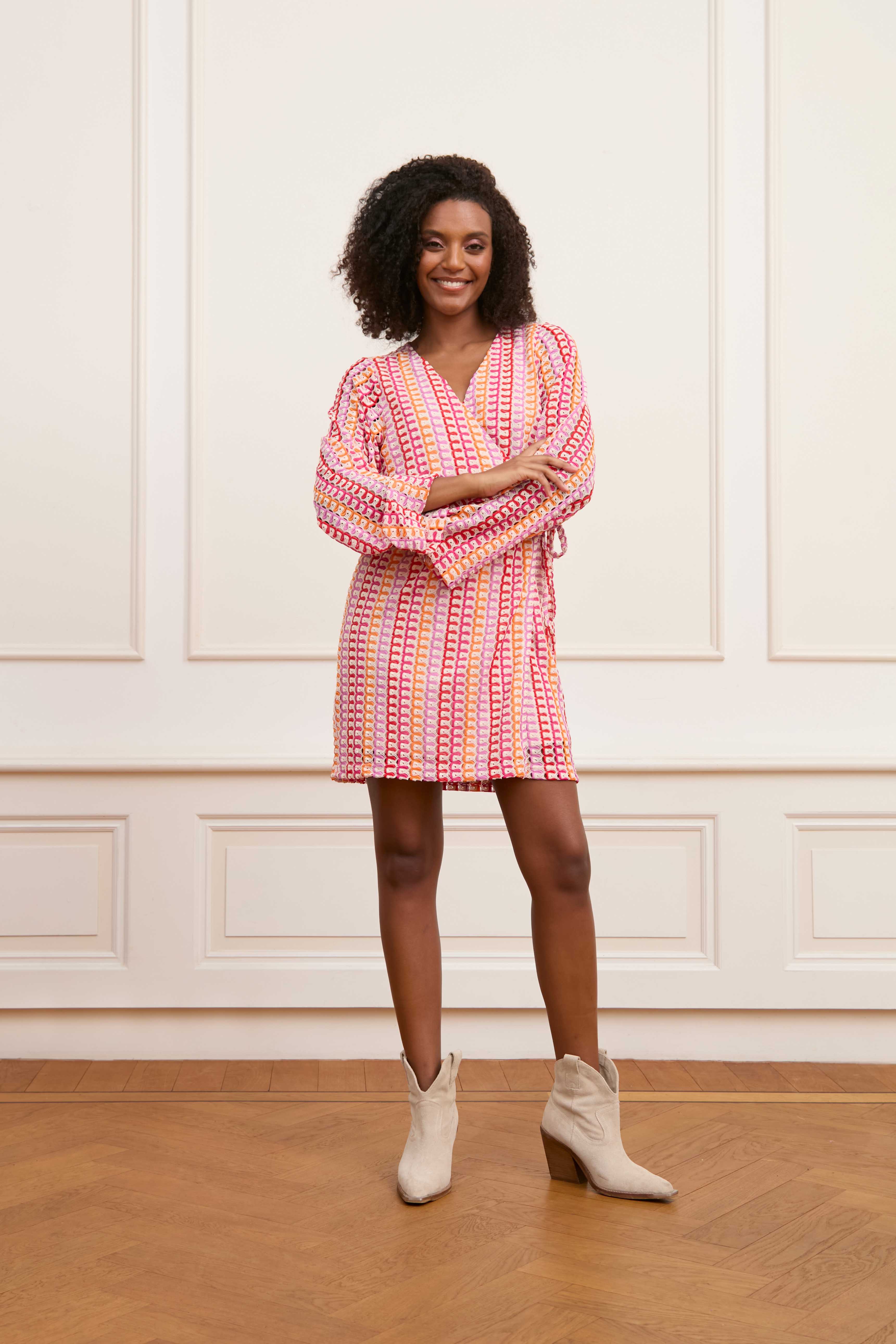Lofty Manner jurk Demi | Multi color