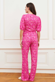 Lofty Manner Trouser Madow | Pink Swirl Print