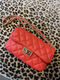 Audrey bag medium rood