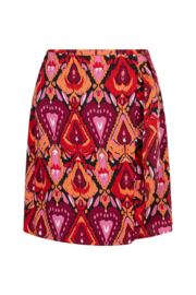 Lofty Manner skirt Aubrie | Heart ikat print