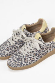 DWRS Label POONA leopard - sneakers | Sand / Butter Yellow