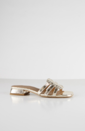 DWRS Label TARA crackled - sandalen | Champagne