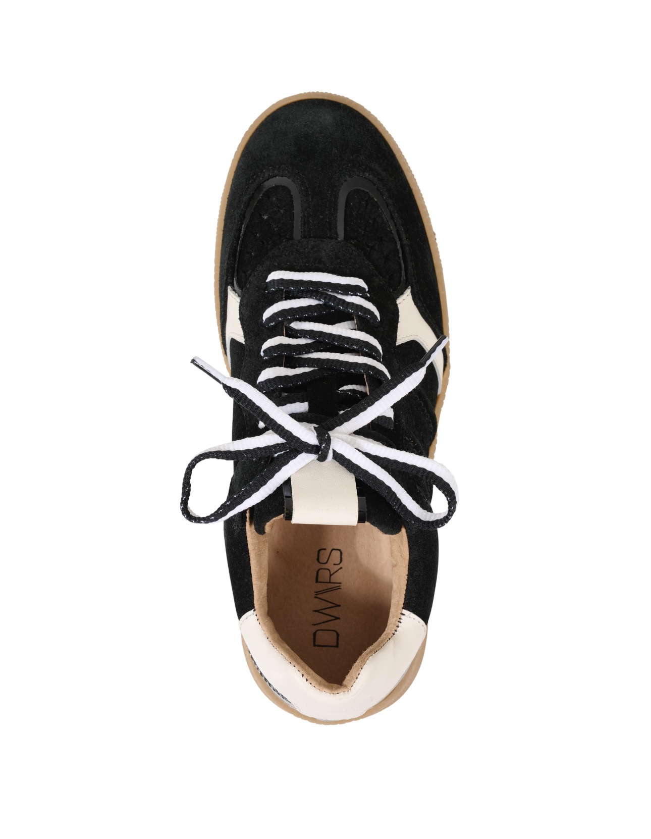 DWRS Label MIRABEL suede - Sneakers | Black / Off white