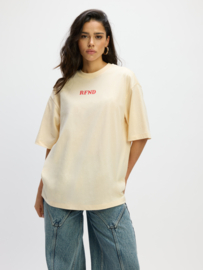Refined Department t-shirt MAGGY | vintage white