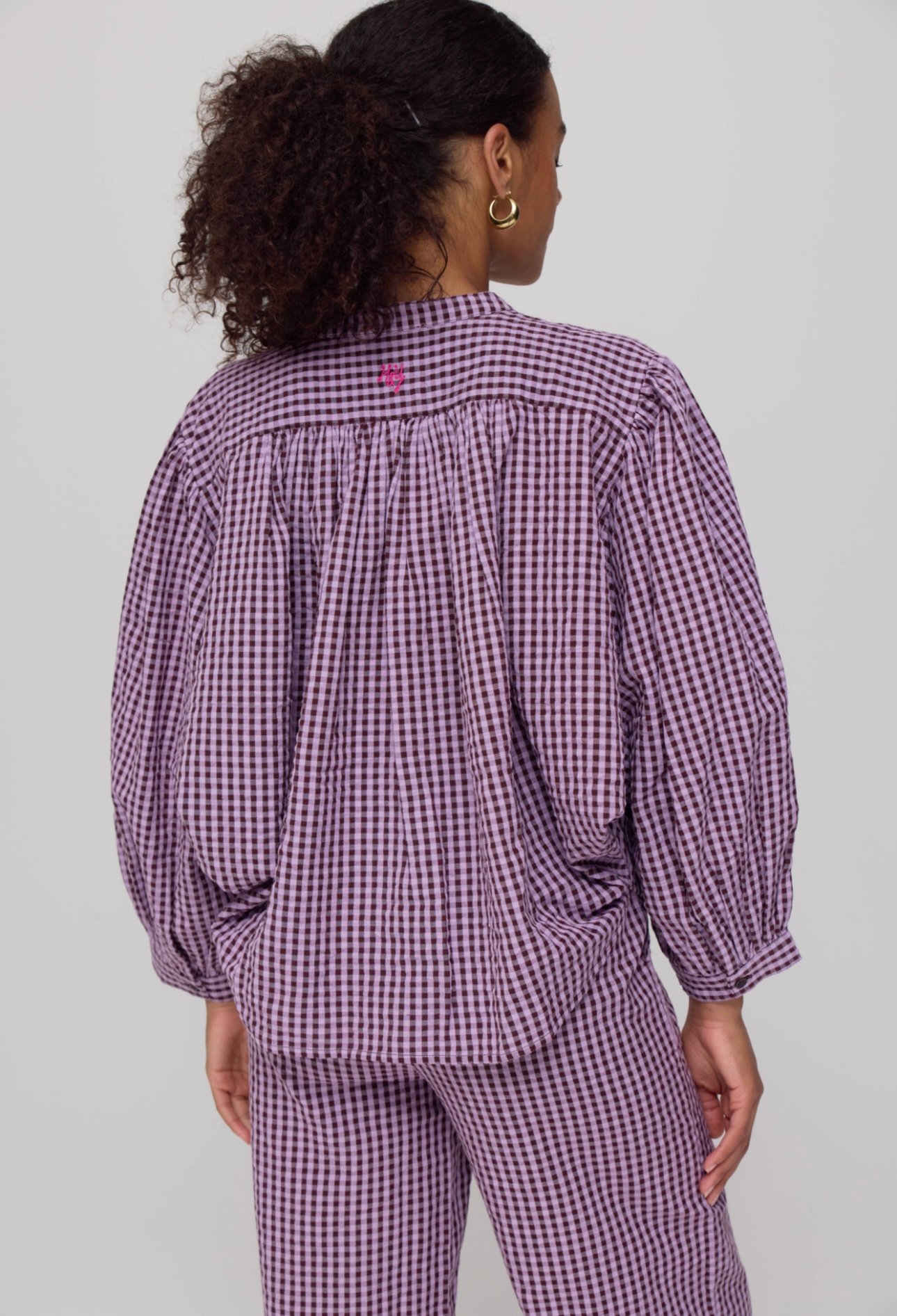 Harper & Yve blouse Felix | Check lila love