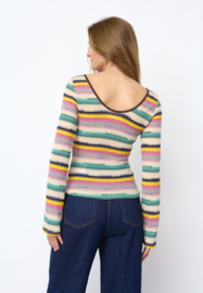 Sisters point top EMILA | multi stripes
