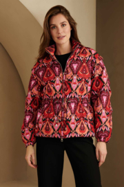 Lofty Manner jacket Veda | Heart ikat print