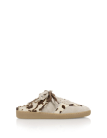 DWRS Label NOME cow hair on -  sneaker | Suède sand / Off white