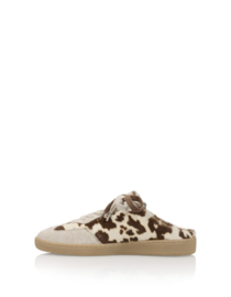 DWRS Label NOME cow hair on -  sneaker | Suède sand / Off white