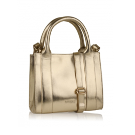 DWRS Label - Charlotte champagne metallic bag