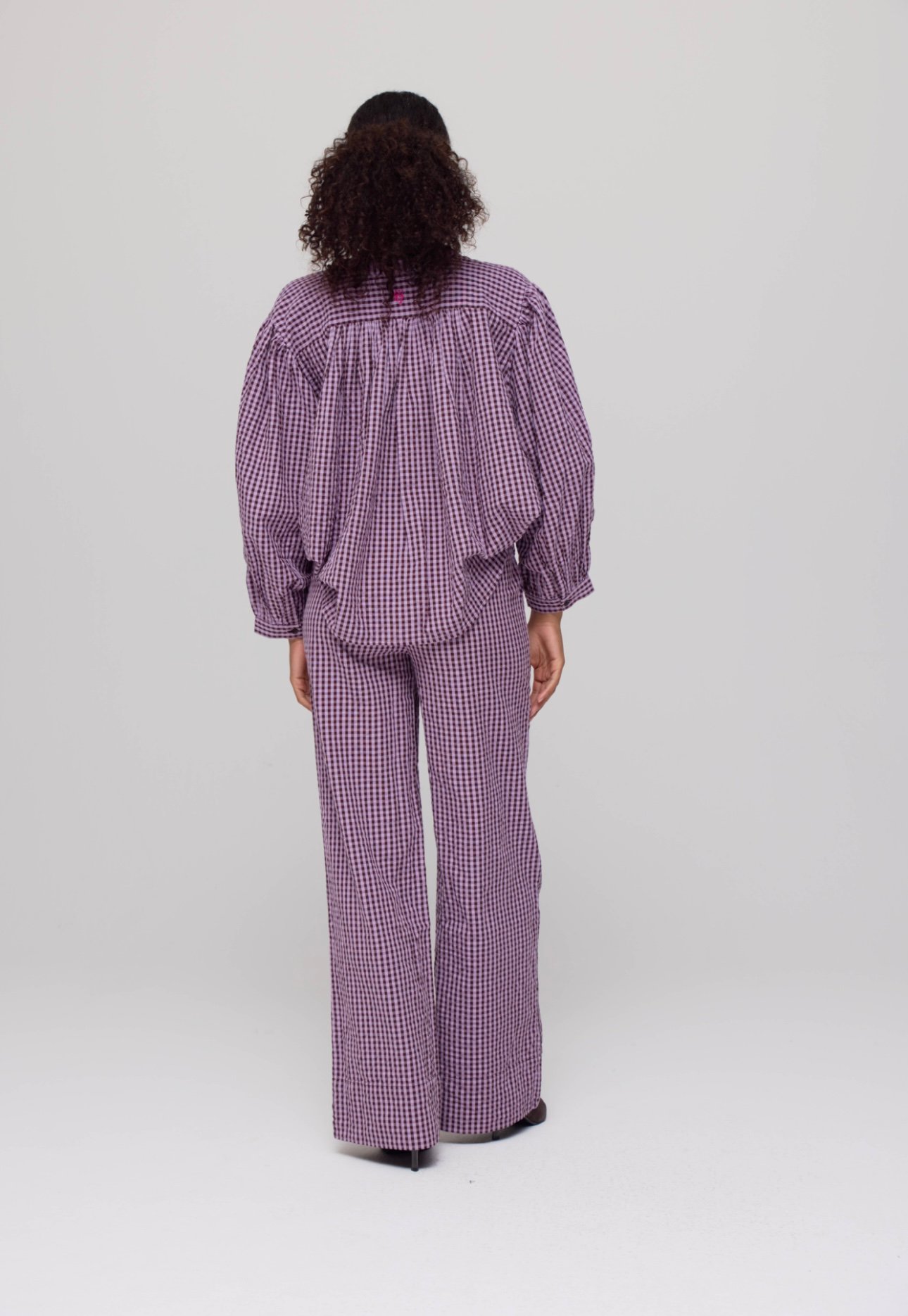 Harper & Yve broek Holly | Check lila love