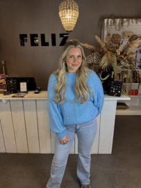 Loes sweater sky blue