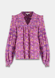 Harper & Yve blouse Jess | Flower purple