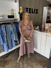SistersPoint jurk Gilea | Dusty Rose