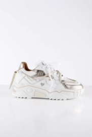 DWRS Label JUPITER heart - sneaker | White / Champagne