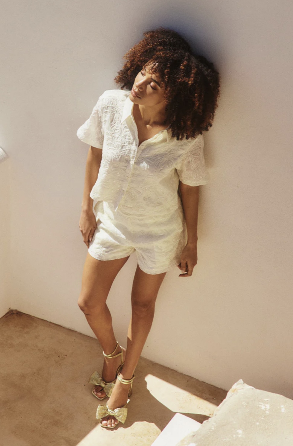 Lofty Manner blouse Ivy | Cream