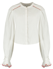 Harper & Yve Lily blouse | Cream white