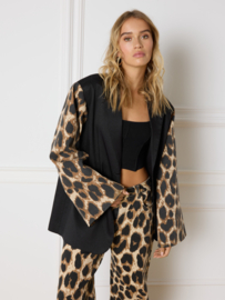 Refined Department oversized blazer Suki | Leopard