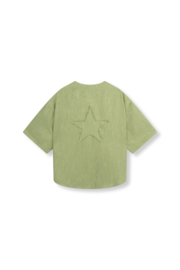 RD oversized baseball blouse BENNIE | Matcha